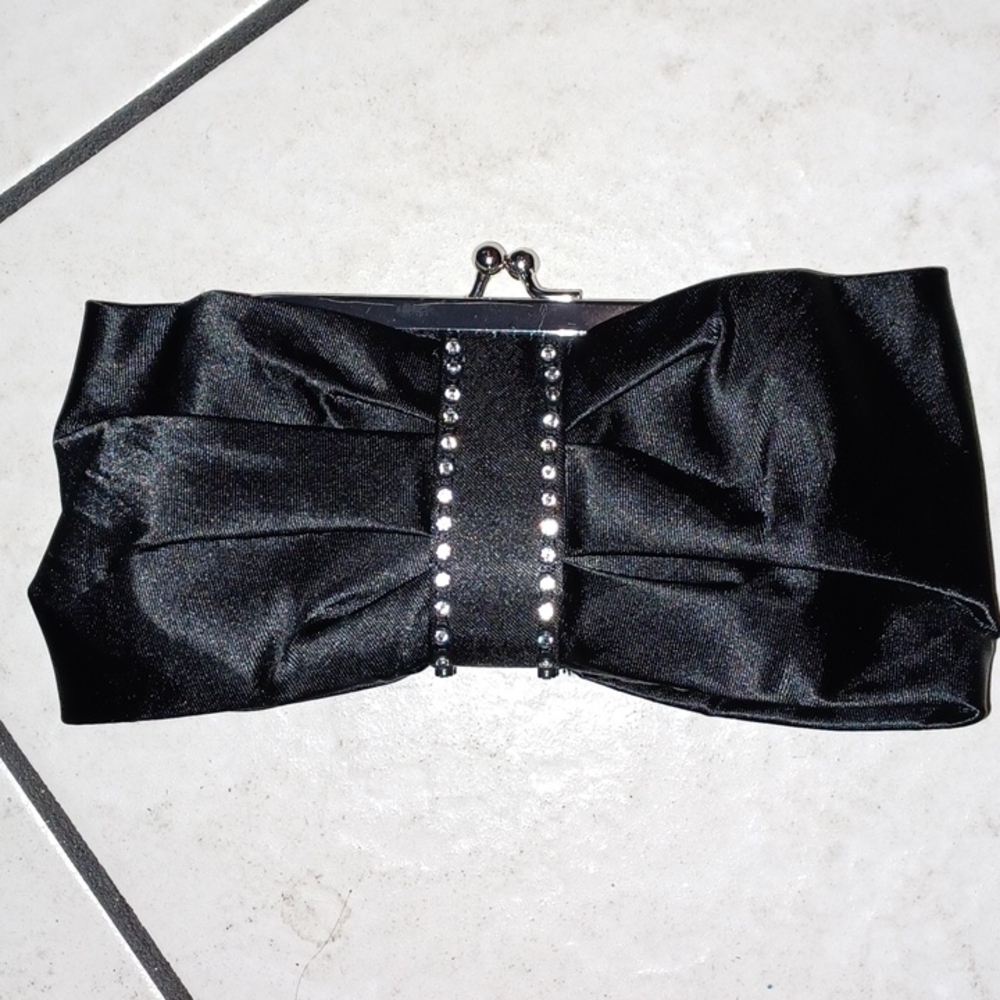 Claire’s Black Evening Clutch or Handbag